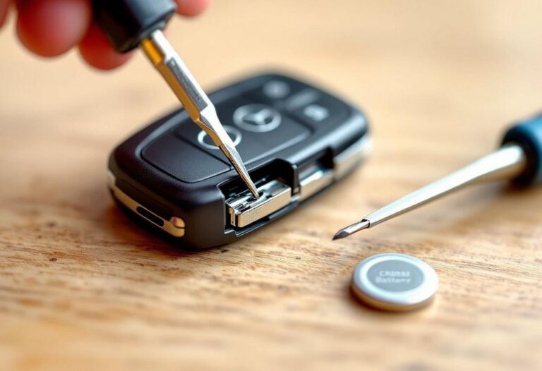 Comment changer la pile de votre clé Mercedes facilement