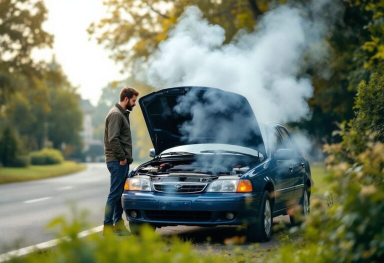 Ma voiture fume blanc et sent mauvais : que faire ?