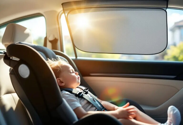 Pare soleil voiture bébé : protéger votre enfant des UV